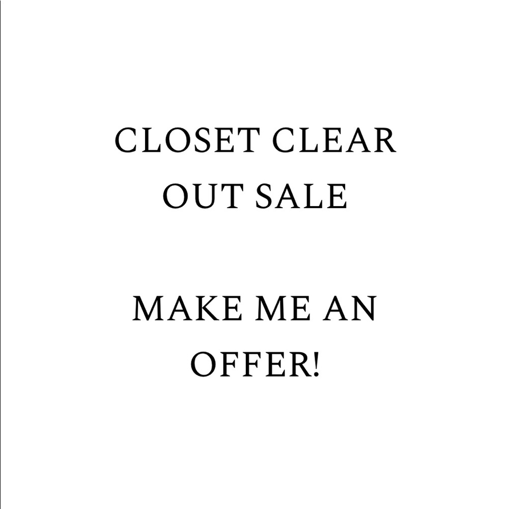 🌸 SPRING CLEARANCE SALE! MAKE ME AN OFFER!!🌸